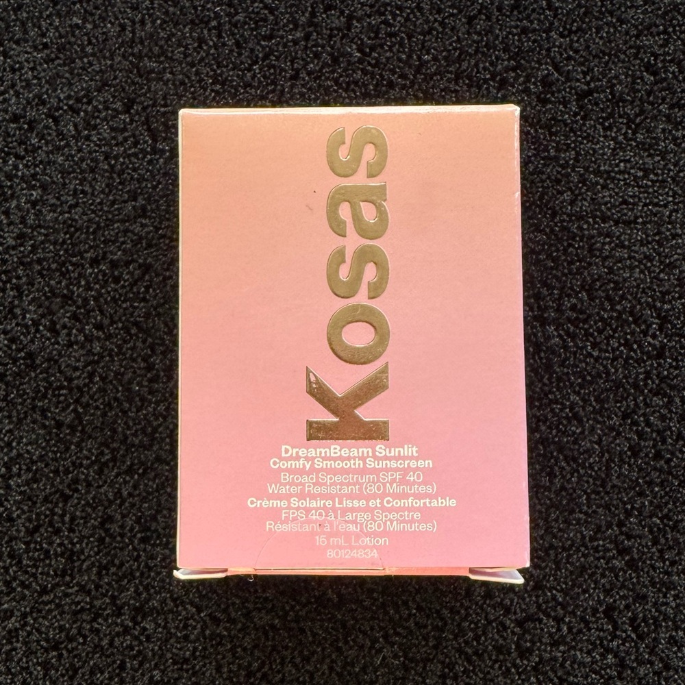 Kosas DreamBeam Sunlit SPF 40 Mineral Sunscreen Mini (15 mL) – NEW